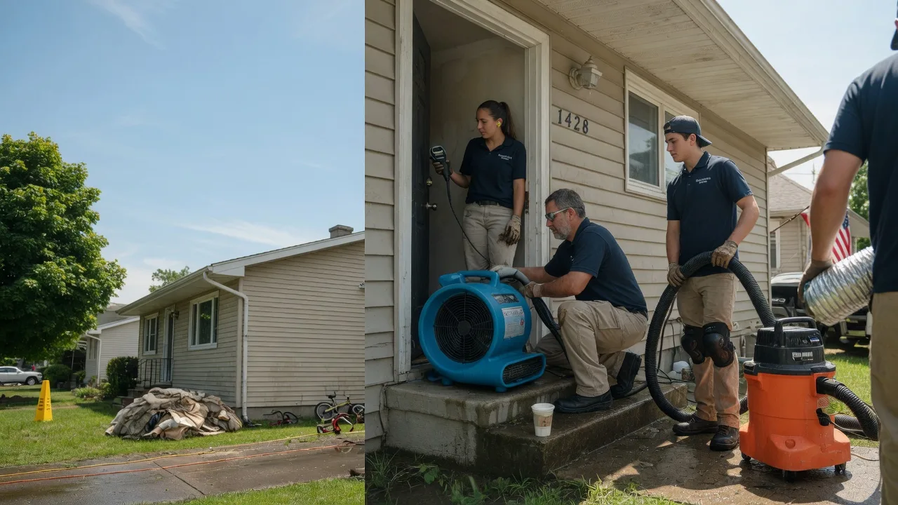 Water Damage Restoration in New Bloomington, OH near me